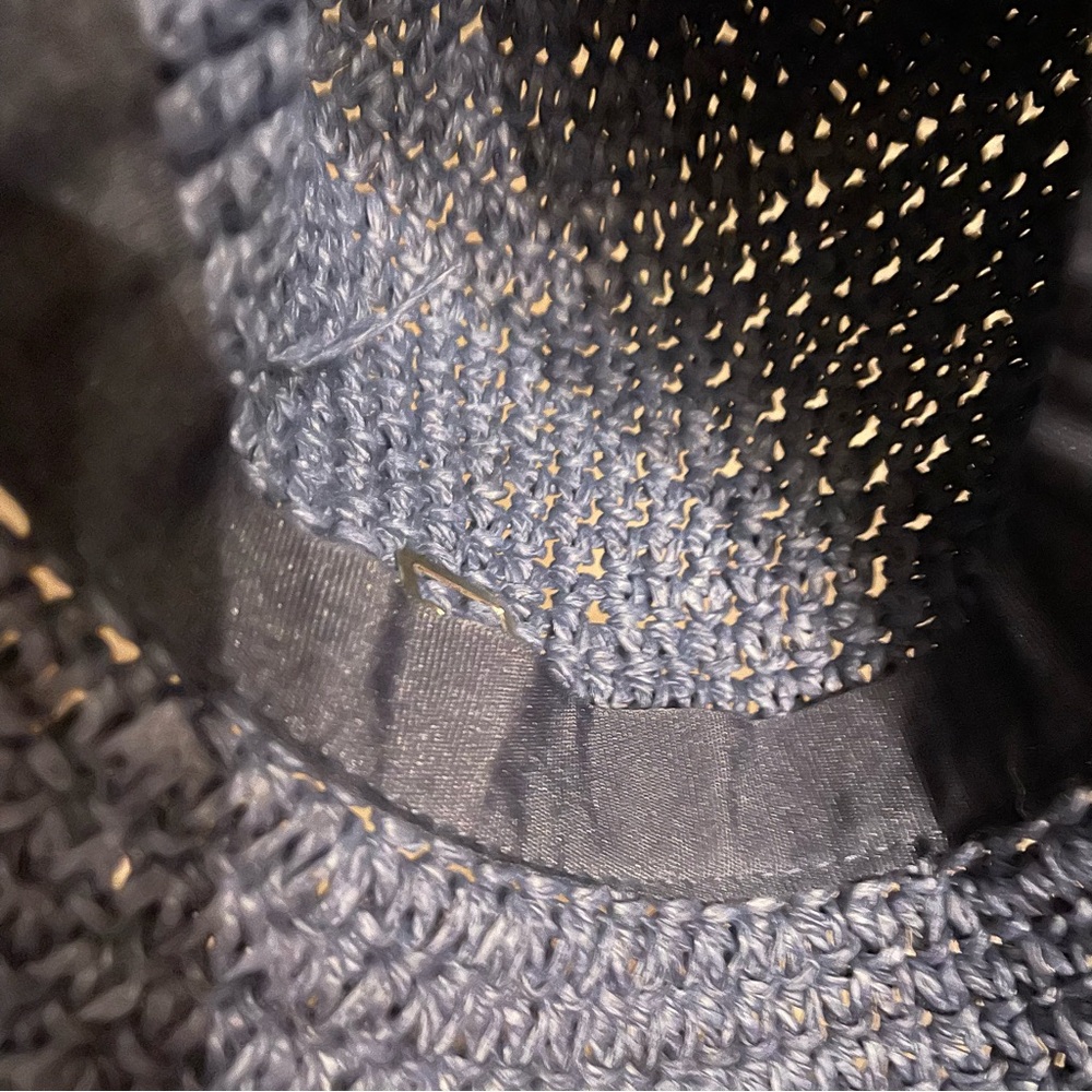 Halston Paper Straw Hat - image 4